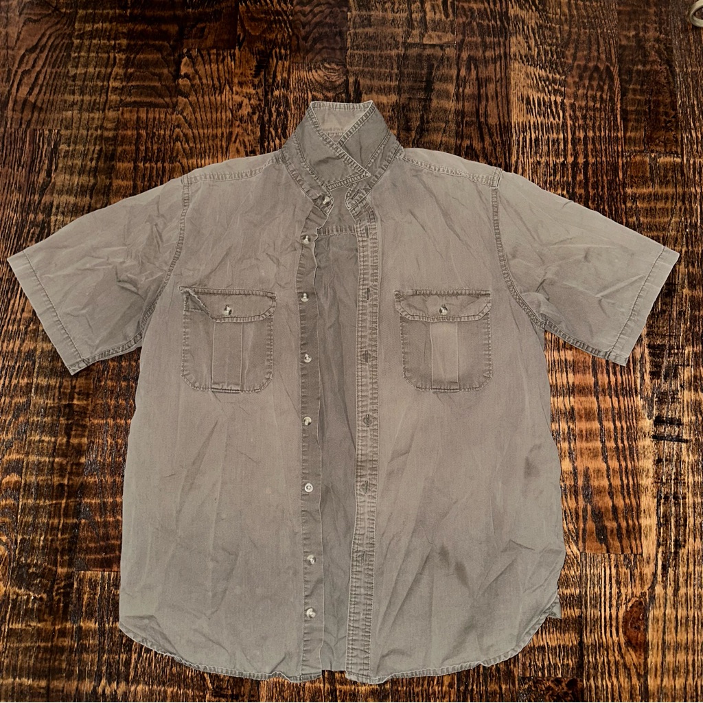 Beige Button Up